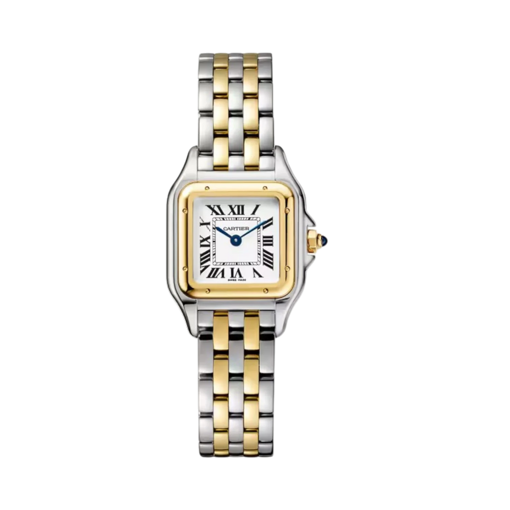 Panthère de Cartier Small 23x30mm White & Yellow Gold Quartz