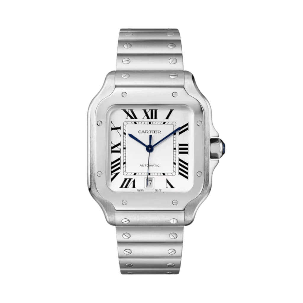 Santos de Cartier Watch Large Model 40mm Stainless Steel