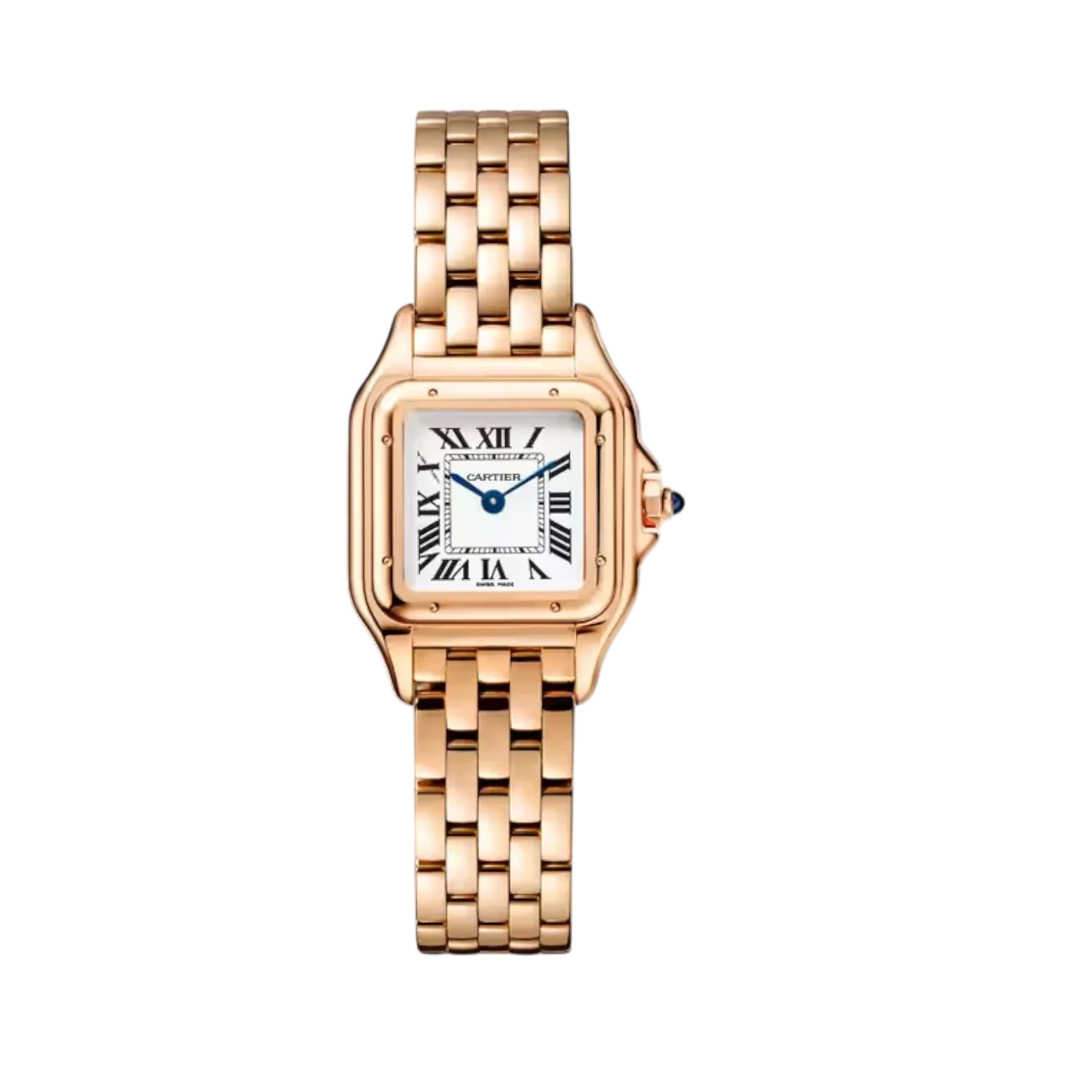 ساعة Panthère de Cartier صغيرة 23×30 ملم كوارتز من الذهب الوردي