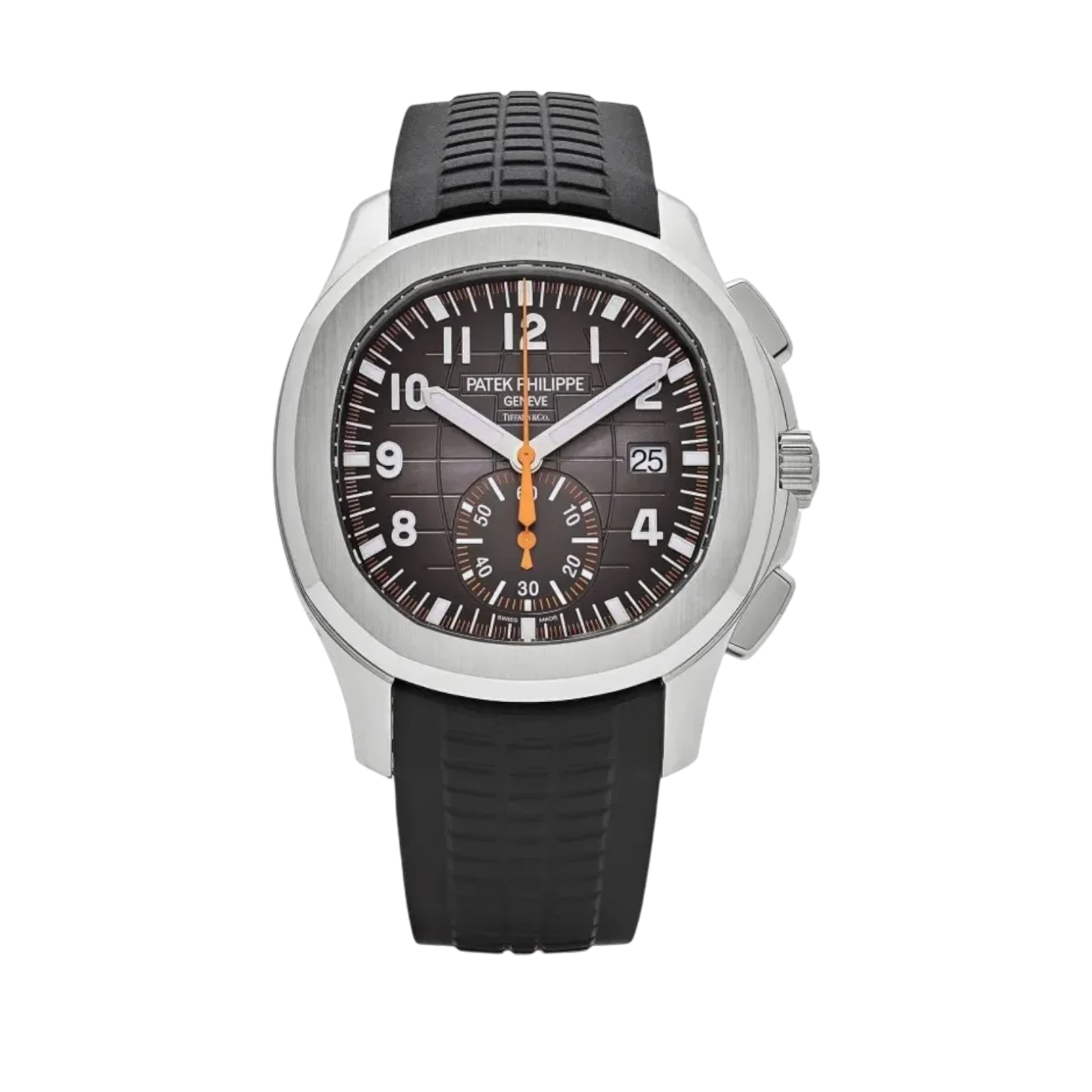 Patek Philippe Aquanaut 42.2mm Stainless Steel Rubber Strap