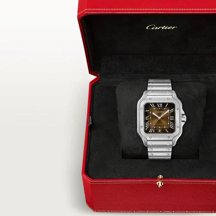 Santos de Cartier Large Model 40mm فولاذ مقاوم للصدأ