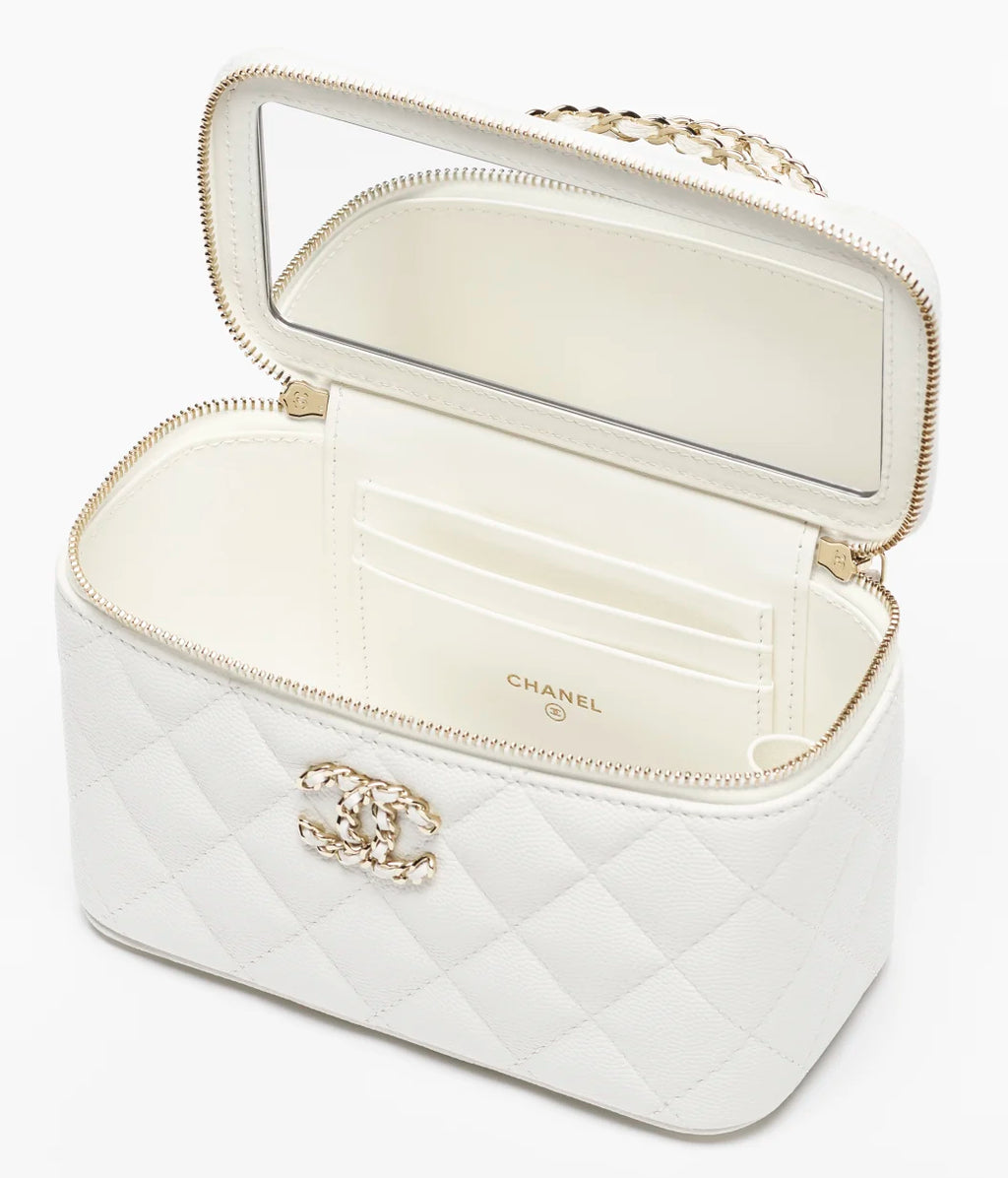 Dior Lady Dior Mini White – Compact Luxury Handbag