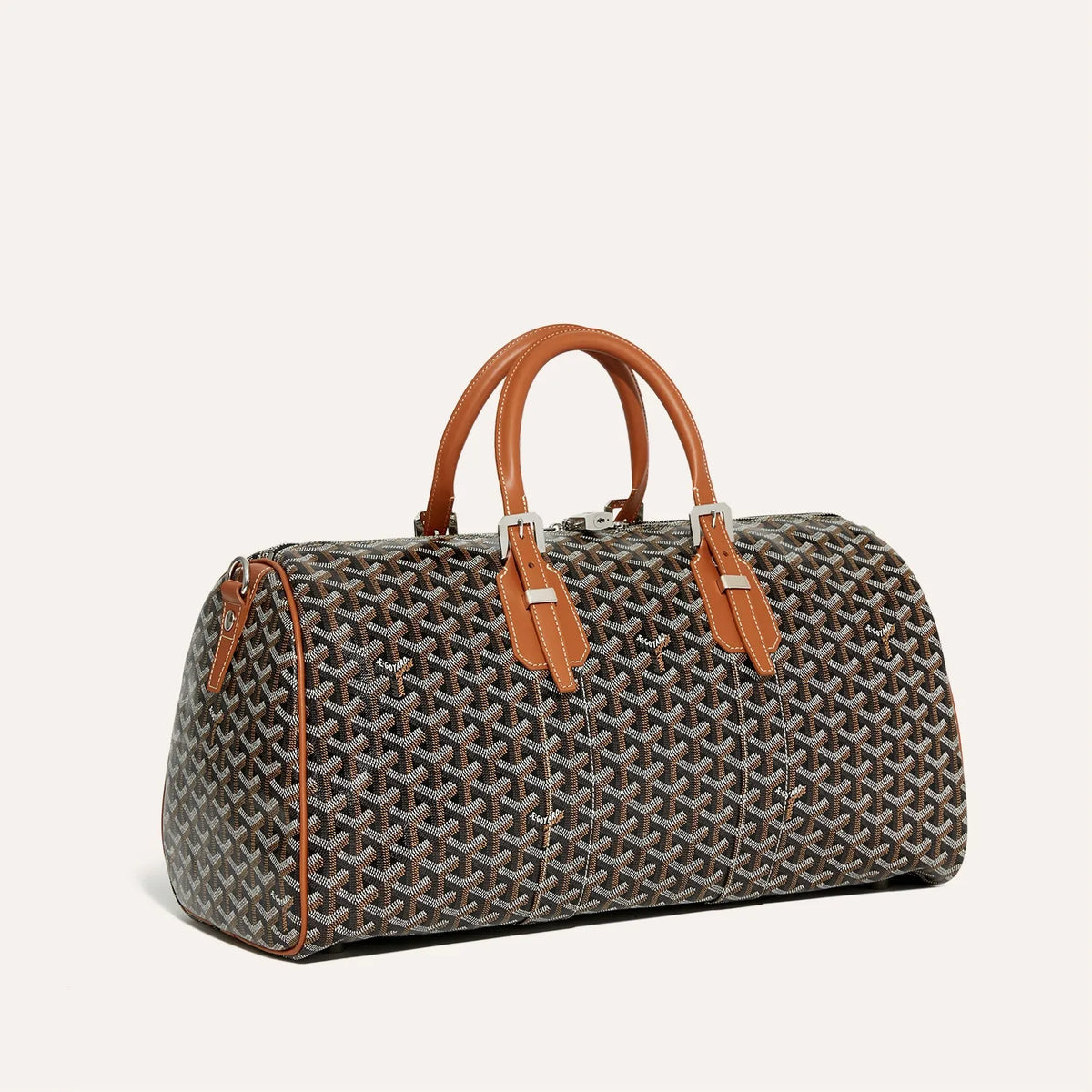 Goyard Boston 45 Bag - Black & Tan - view 1