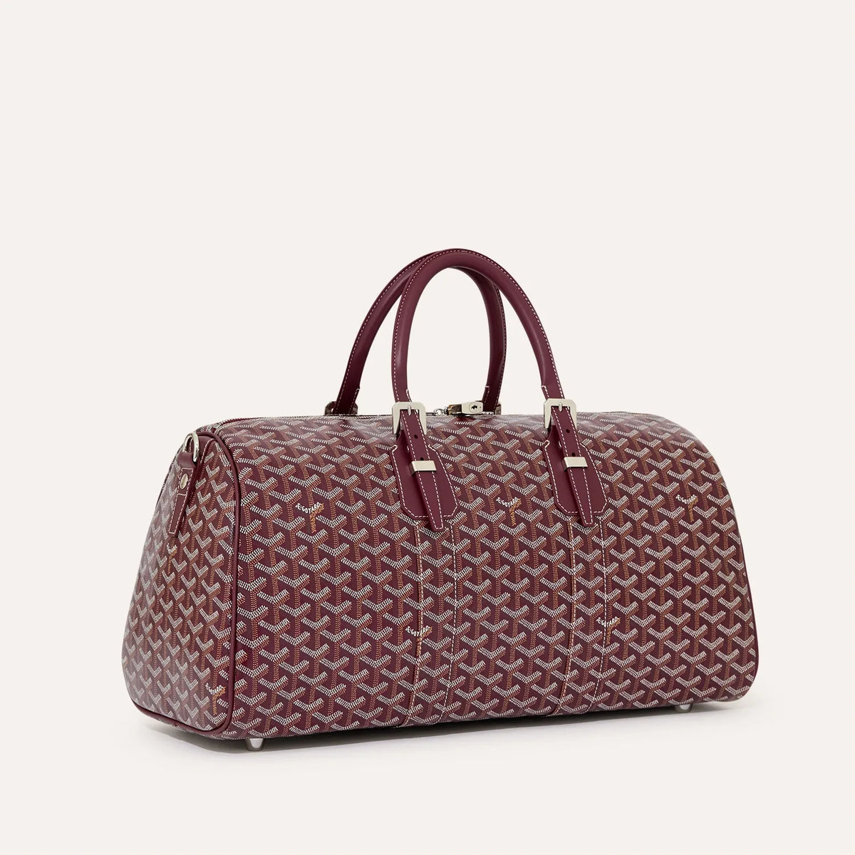 Goyard Boston 45 Bag - Burgundy - view 1