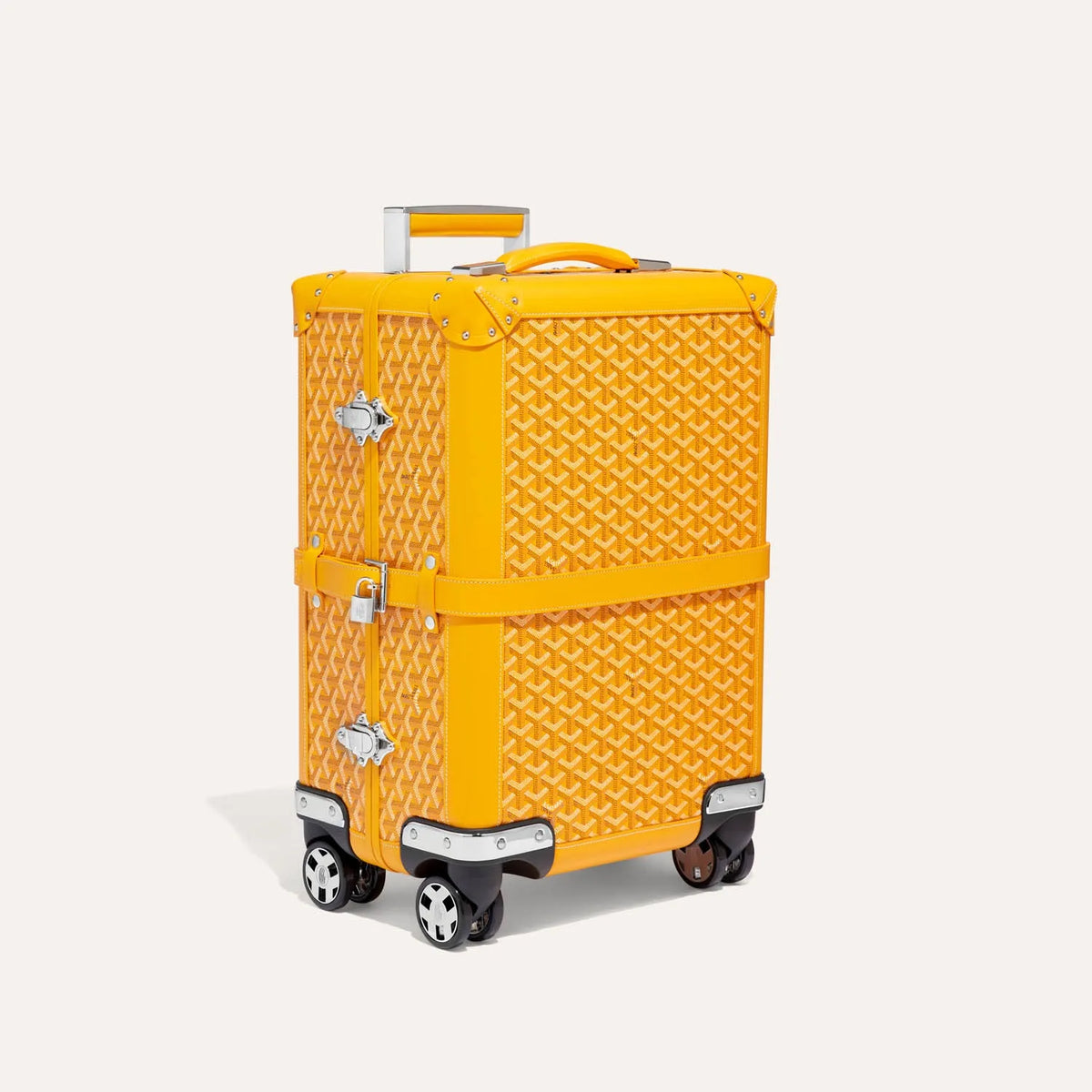 Goyard Bourget PM Trolley Case - Yellow - view 1