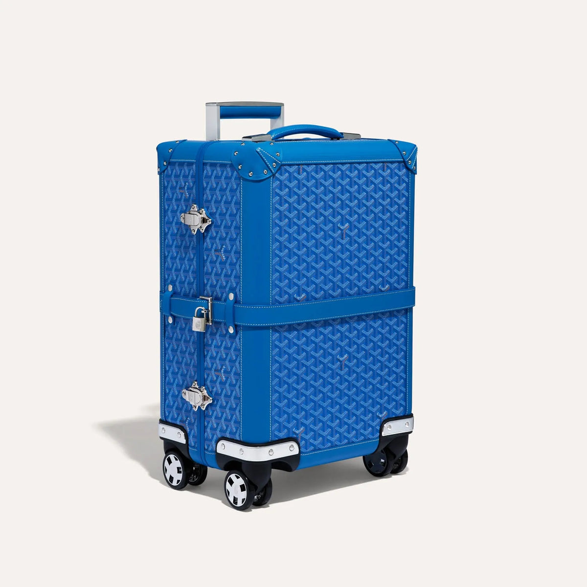 Goyard Bourget PM Trolley Case - Sky Blue - view 1