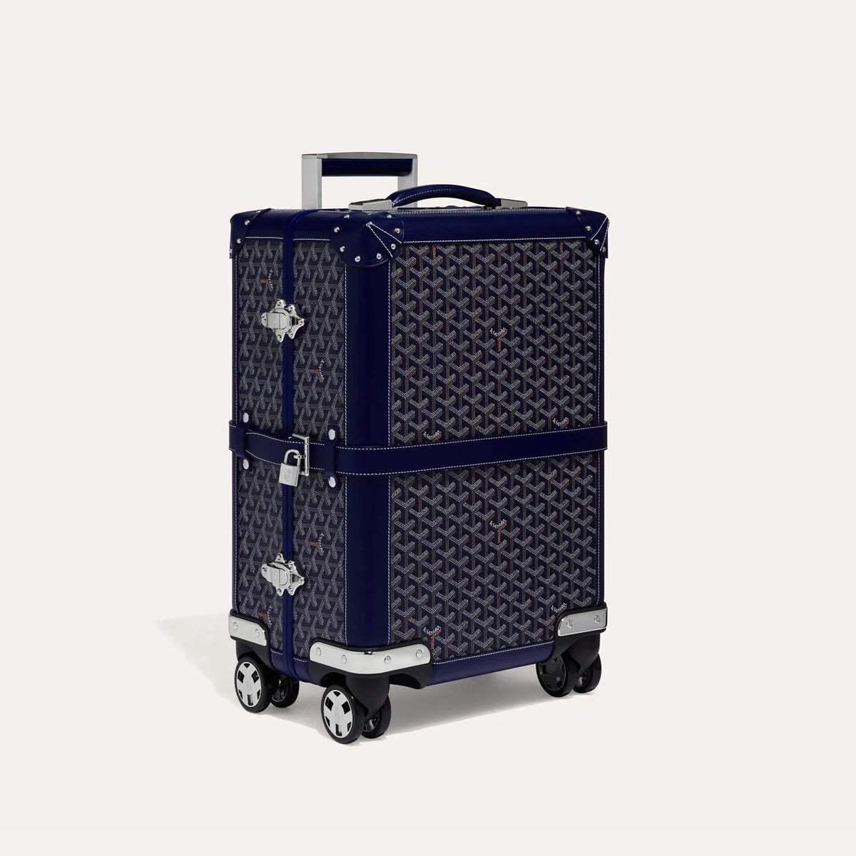 Goyard Bourget PM Trolley Case - Navy Blue - view 1
