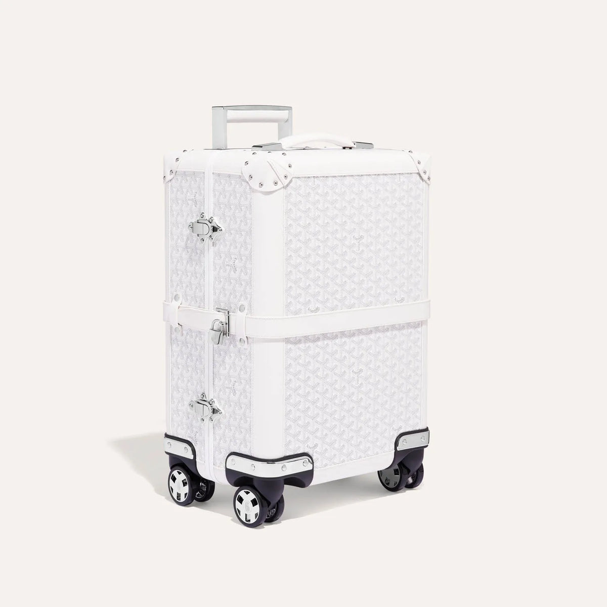 Goyard Bourget PM Trolley Case - White - view 1