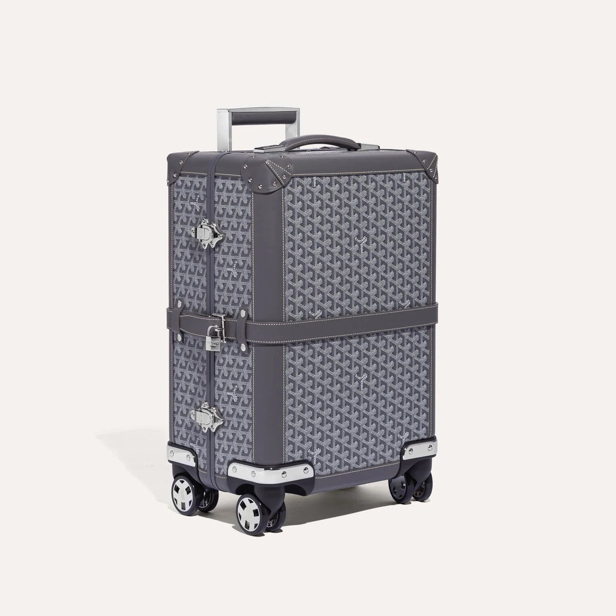 Goyard Bourget PM Trolley Case - Grey - view 1