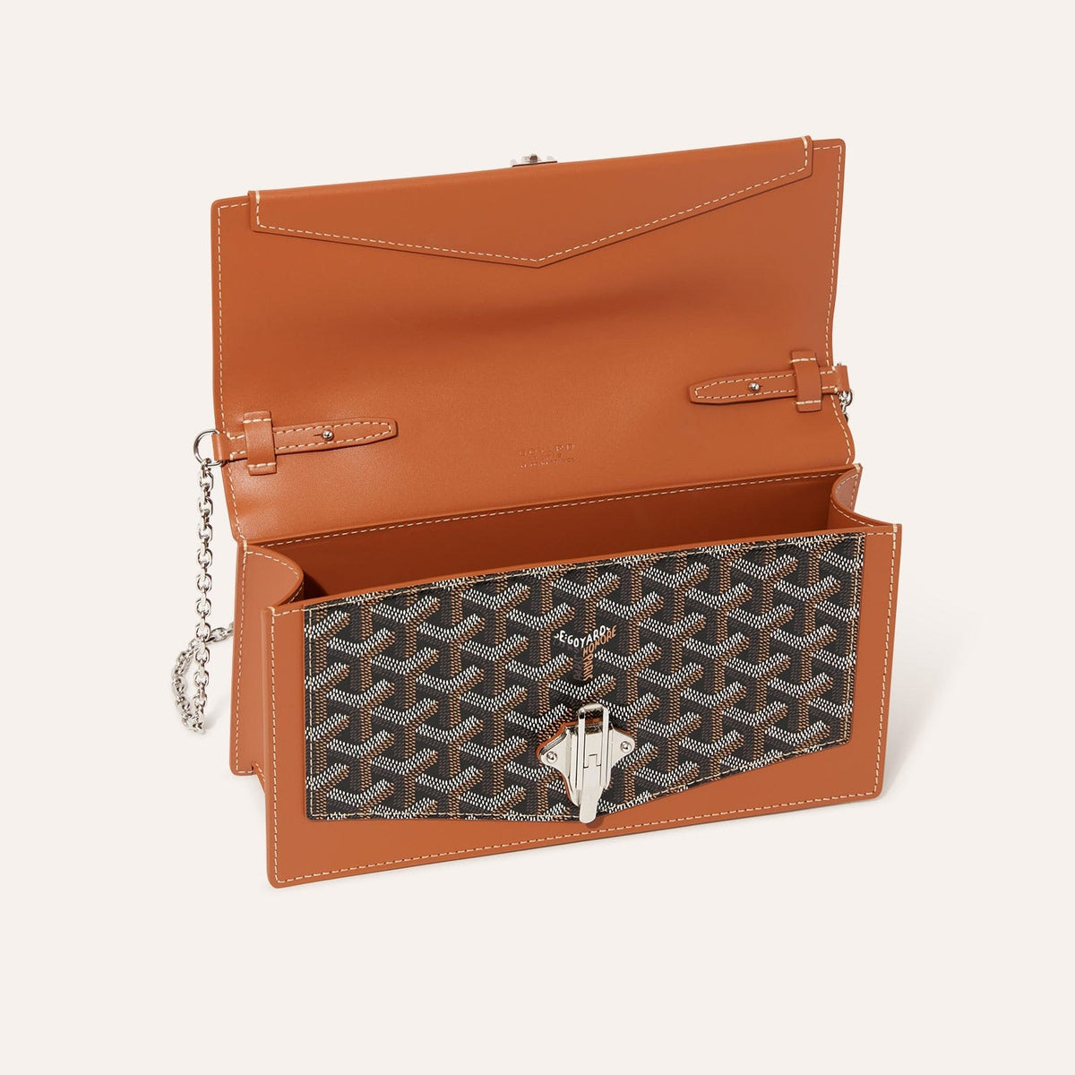 Goyard Duchesse Marie-Caroline PM Bag - Black & Tan - view 4