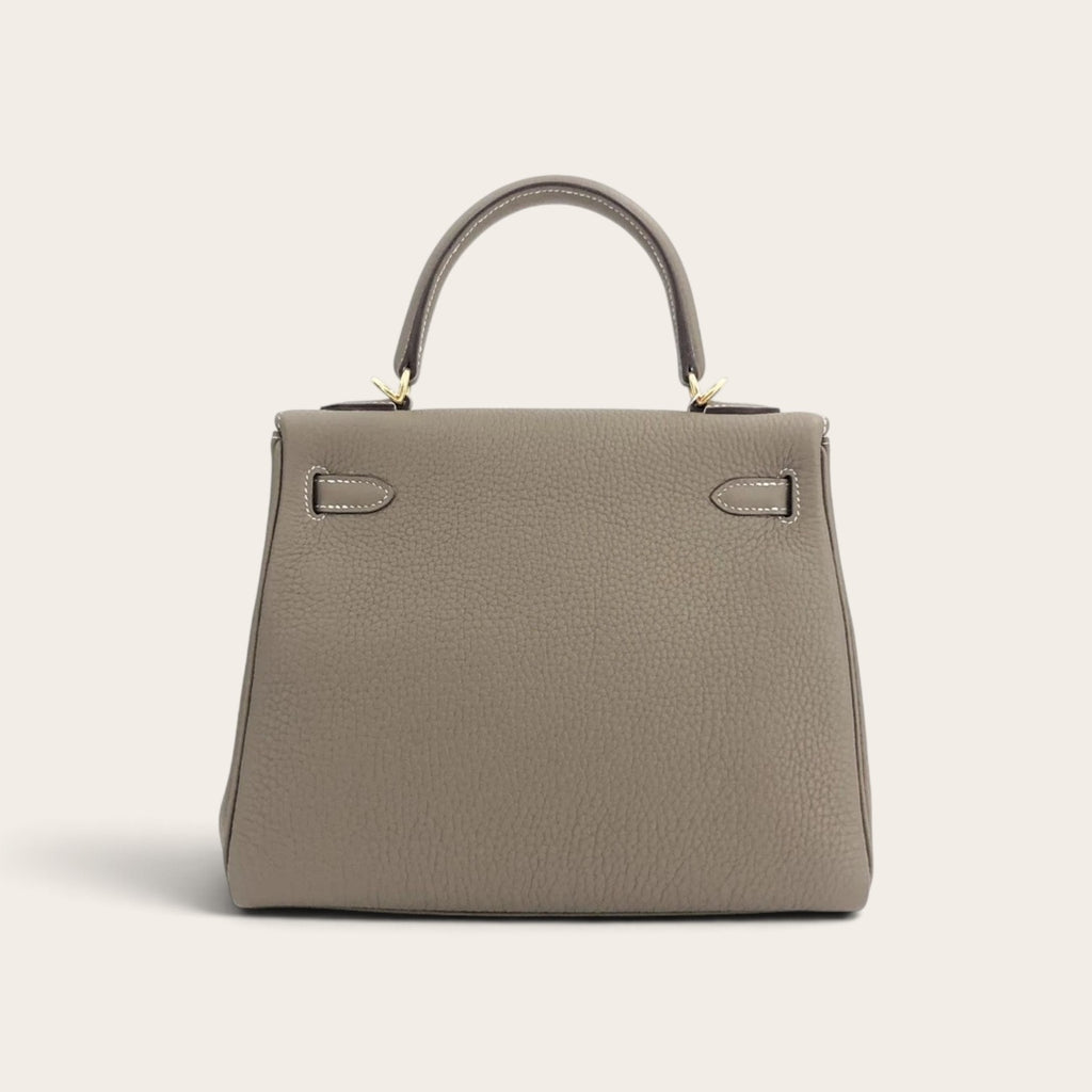 Hermès Kelly 25 – Gray 2 (Togo Leather) - 2