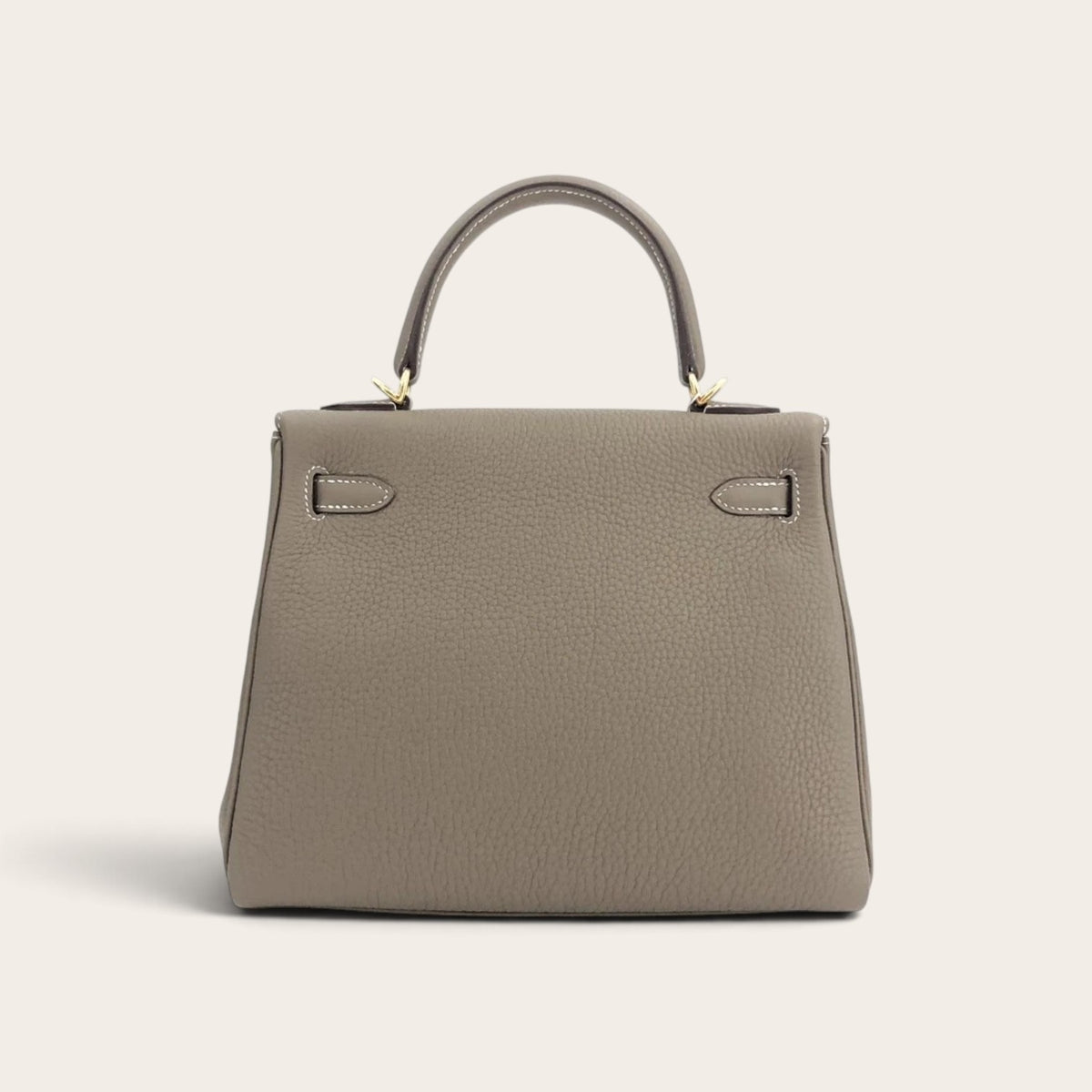 Hermès Kelly 25 – Gray 2 (Togo Leather) - 2