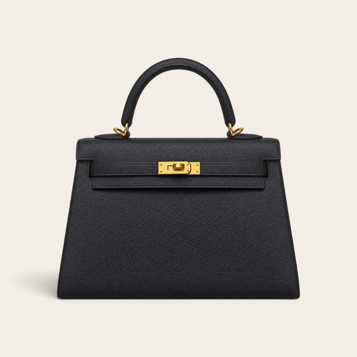 Hermès Kelly 25 – Dark Blue (Togo Leather)