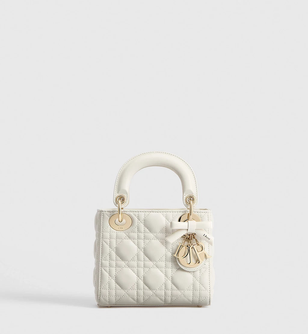 Dior Lady Dior White – Classic Elegant Handbag