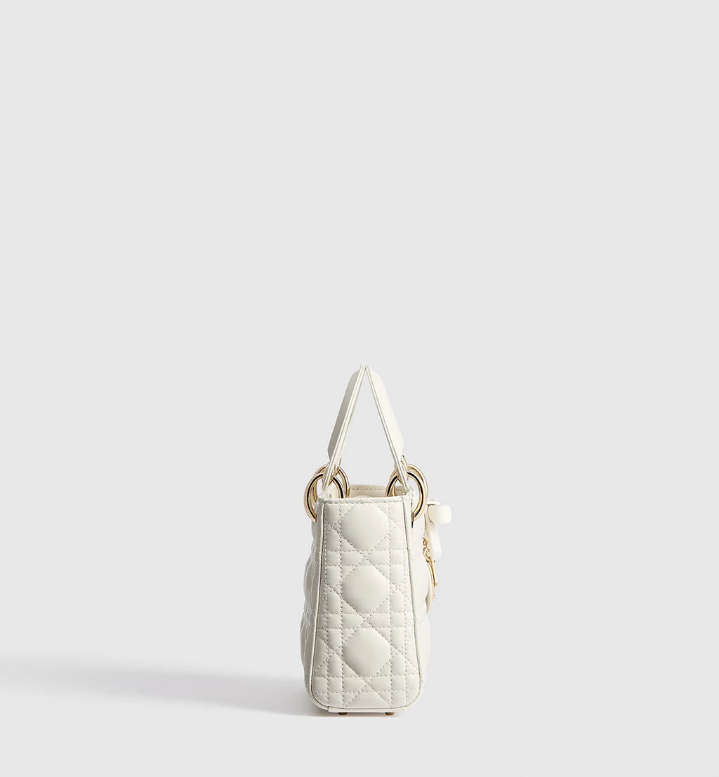 Dior Lady Dior White – Classic Elegant Handbag