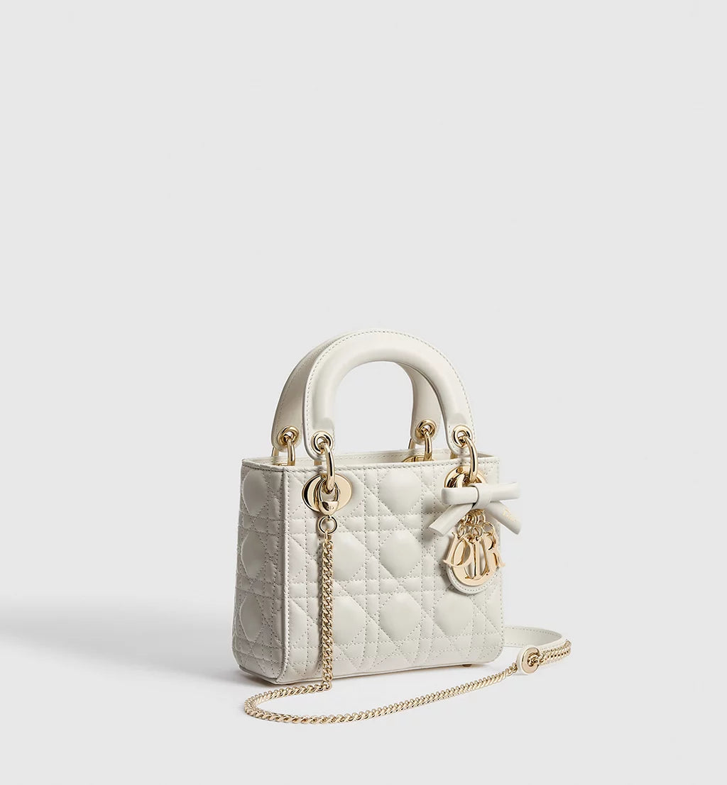 Dior Lady Dior White – Classic Elegant Handbag