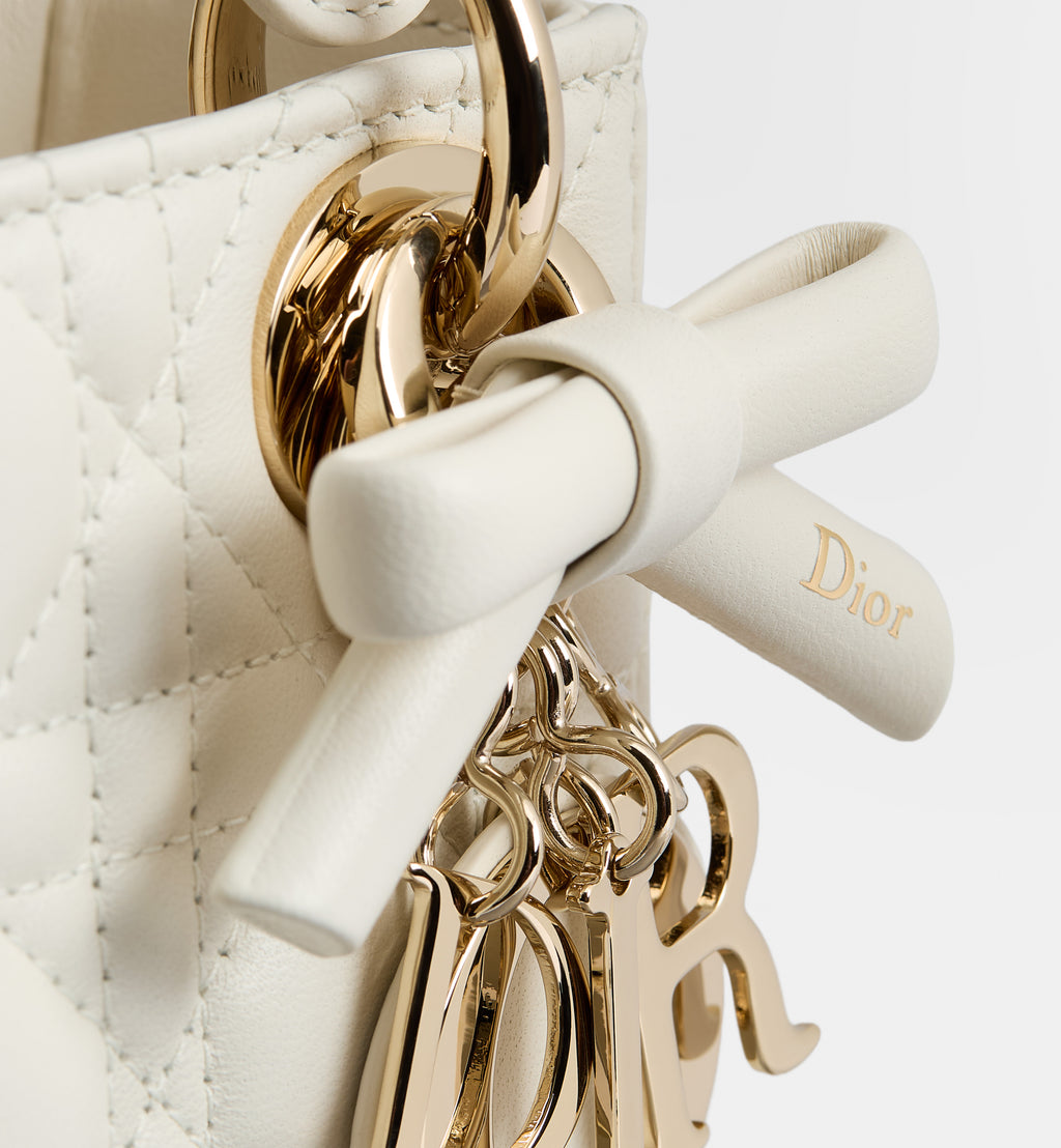 Dior Lady Dior White – Classic Elegant Handbag
