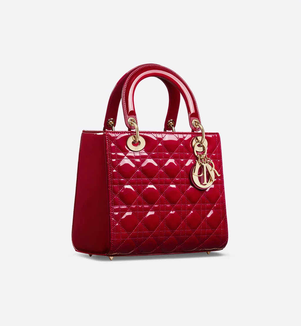 Dior Lady Dior Red – Iconic Top Handle Bag