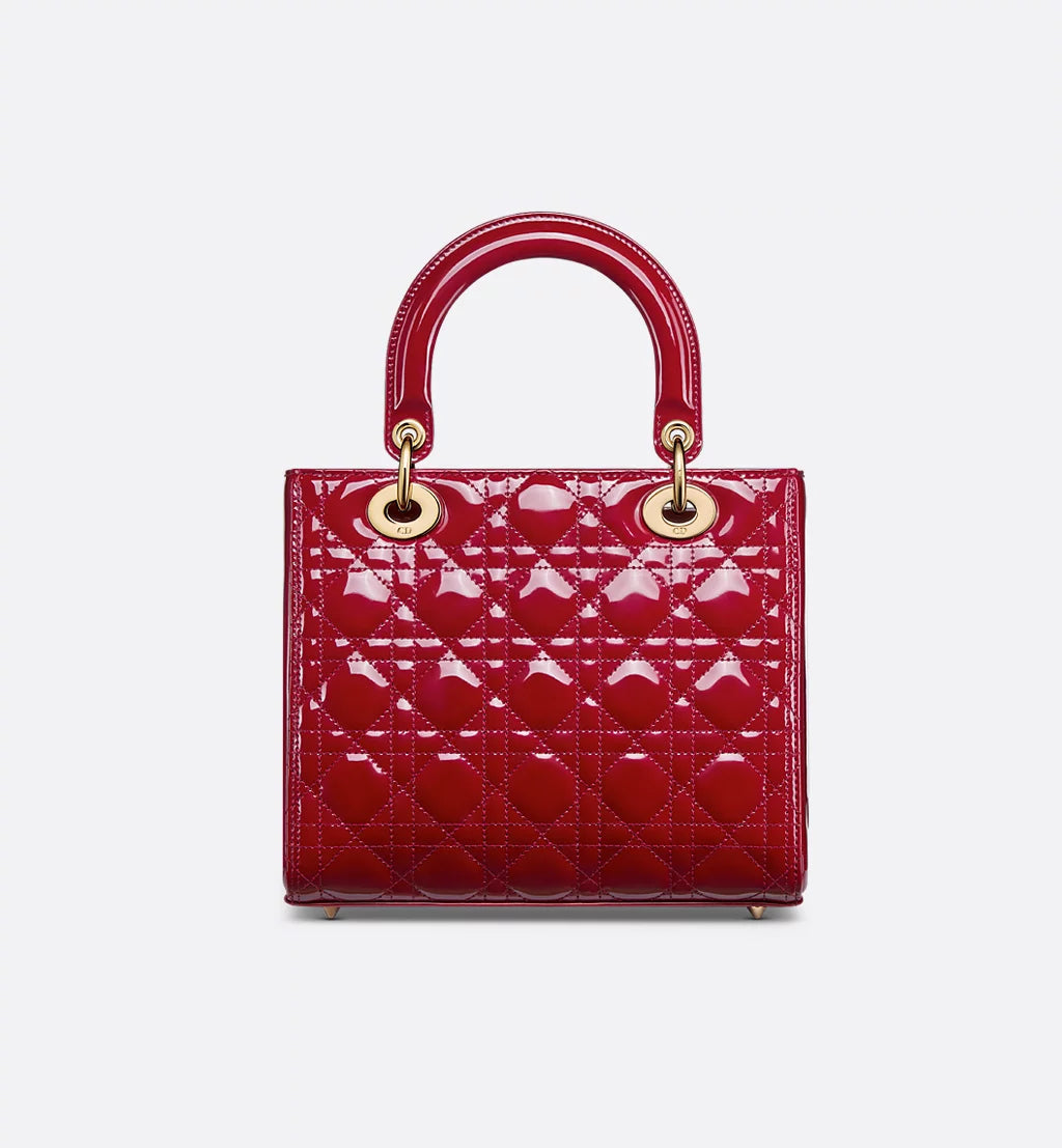 Dior Lady Dior Red – Iconic Top Handle Bag
