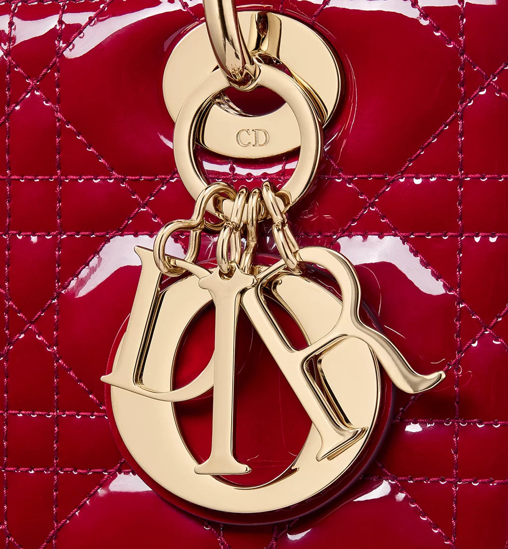 Dior Lady Dior Red – Iconic Top Handle Bag