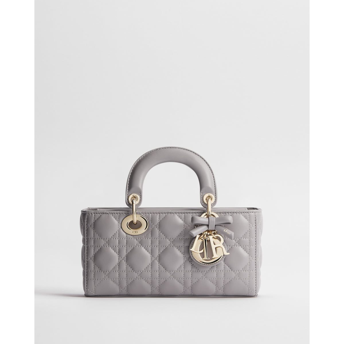Dior Small Lady D-Joy Bag – Trianon Gray Cannage Lambskin