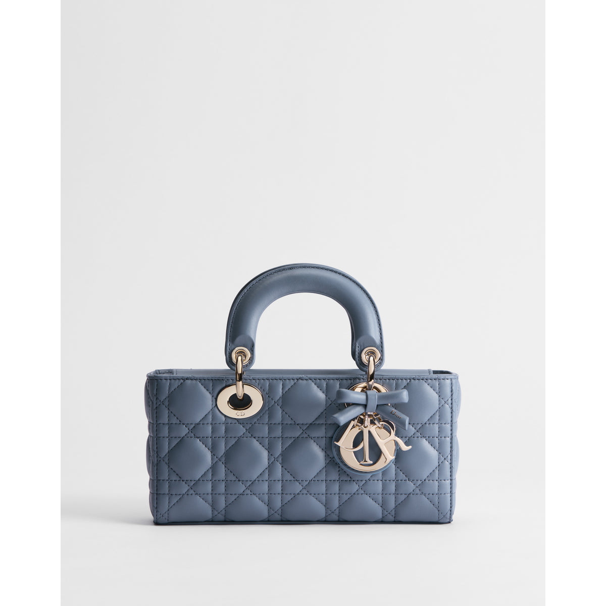 Dior Small Lady D-Joy Bag – Blue Gray Cannage Lambskin