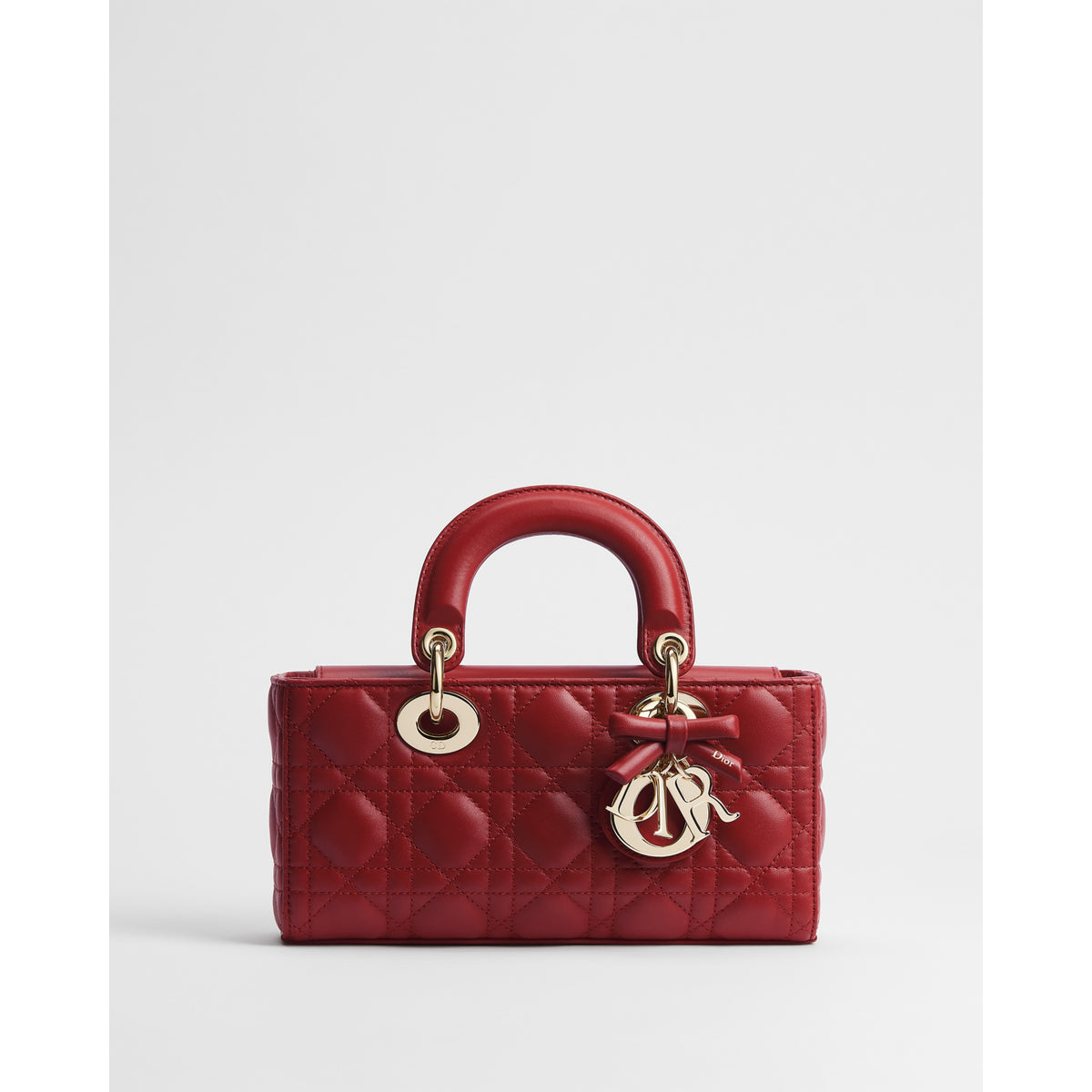 Dior Small Lady D-Joy Bag – Garance Red Cannage Lambskin