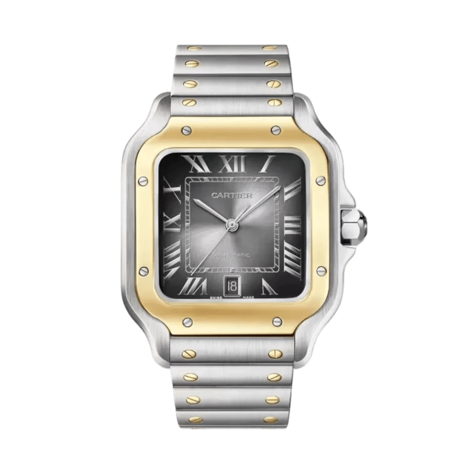 Santos de Cartier Watch Large Model 40mm Stainless Steel