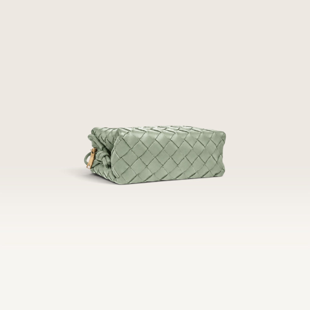 Bottega Veneta Green Small Loop Camera Bag