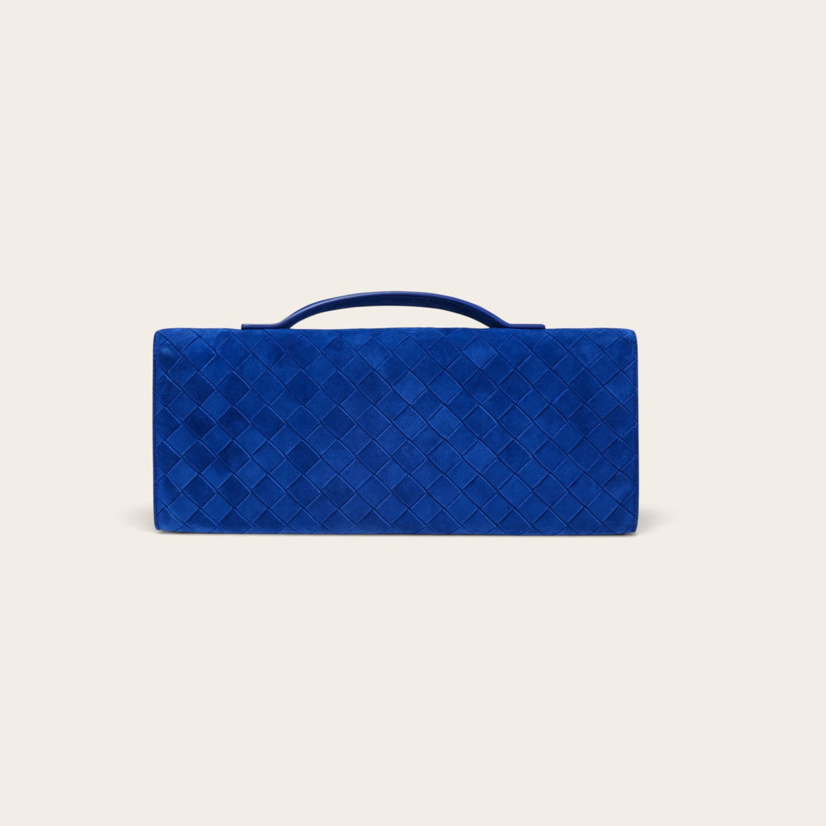 Bottega Veneta Andiamo Clutch Blue back