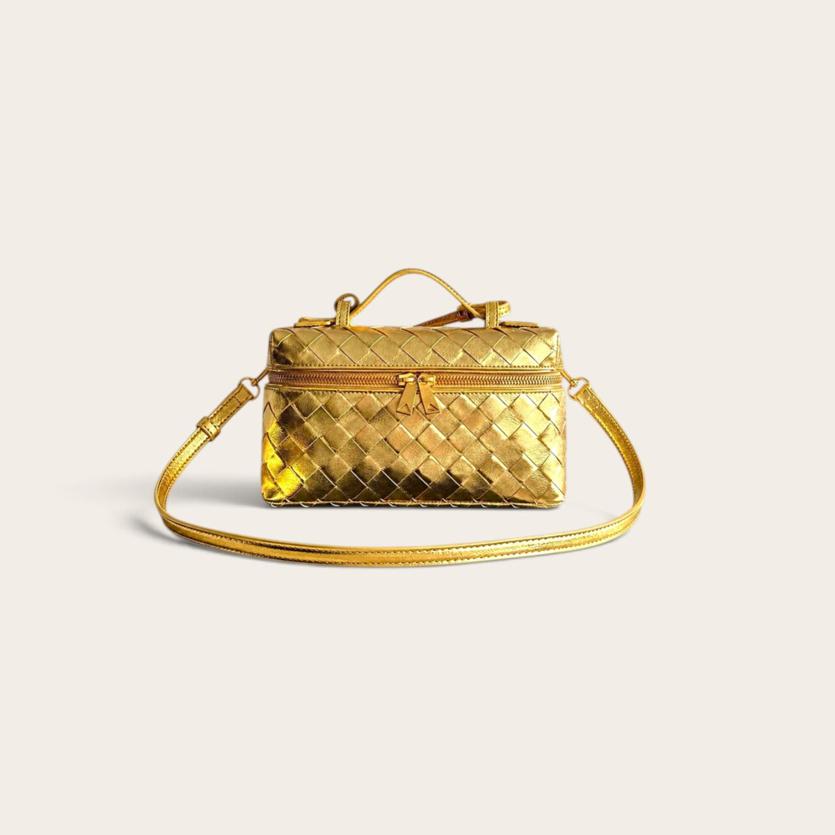 Bottega Veneta Bang Bang Bag Metallic Gold