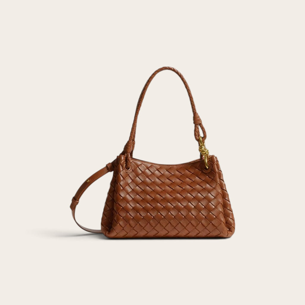 Bottega Veneta Small Parachute Bag Gold