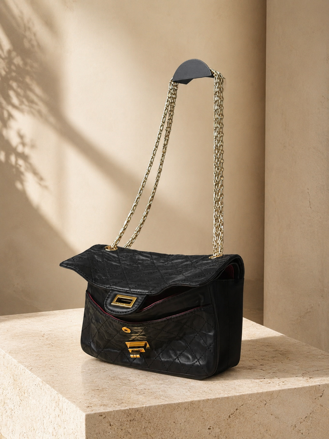 Chanel 2.55 Reissue black bag image 5