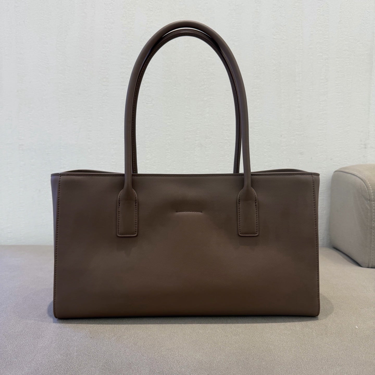 Chanel 26S Large Shopping Bag dark brown - view 6