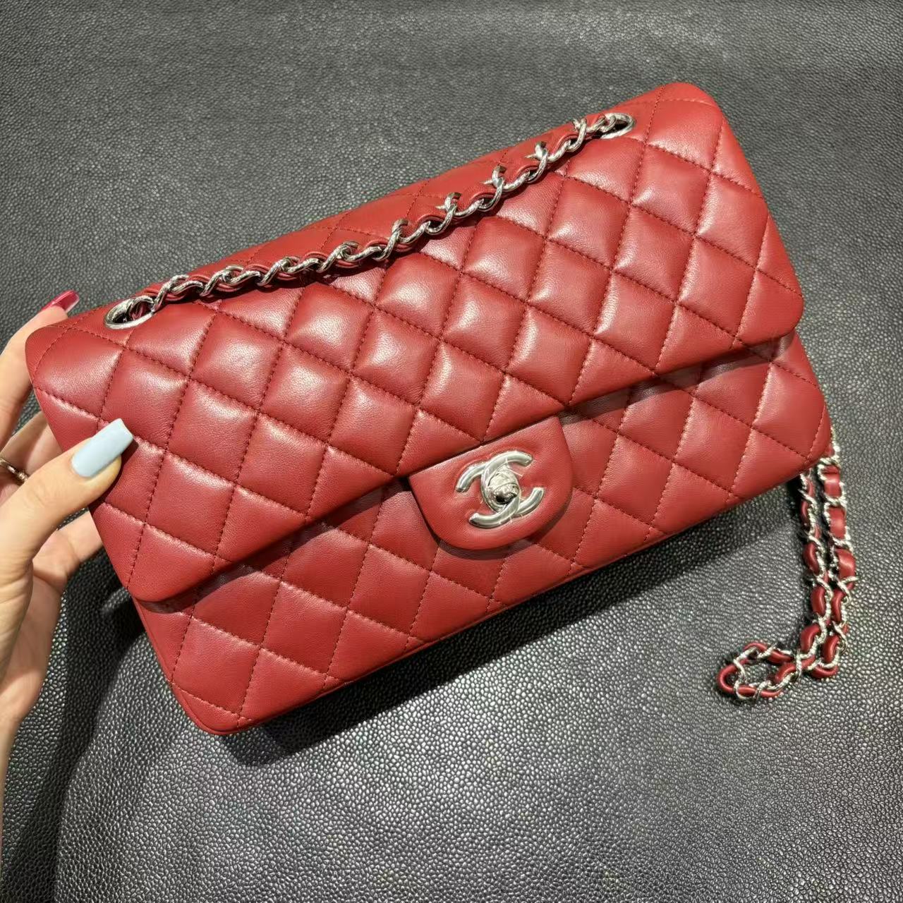 CHANEL Classic Flap Bag Red - view 4