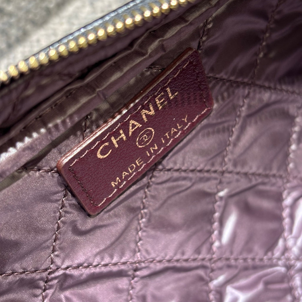 حقيبة Chanel Double Zip Vanity Case السوداء - صورة 9