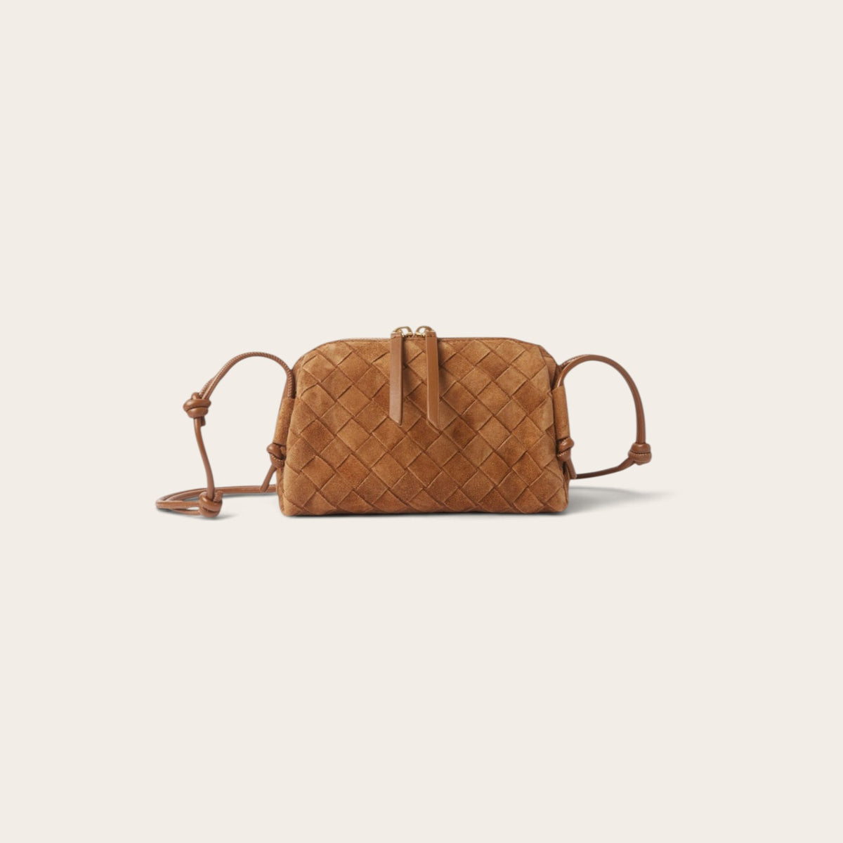 Bottega Veneta Concert Pouch Brown