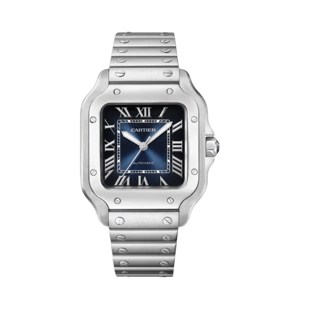 Santos de Cartier Watch 36mm Steel Mechanical Movement