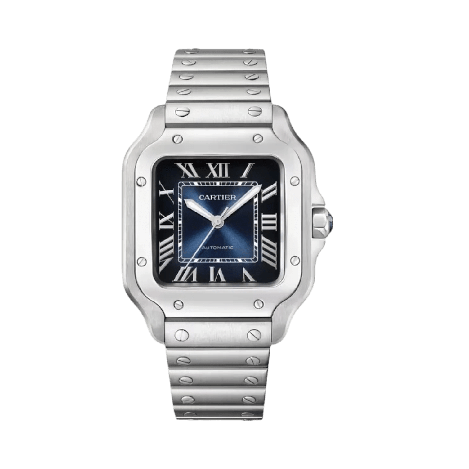 Santos de Cartier Watch 36mm Steel Mechanical Movement