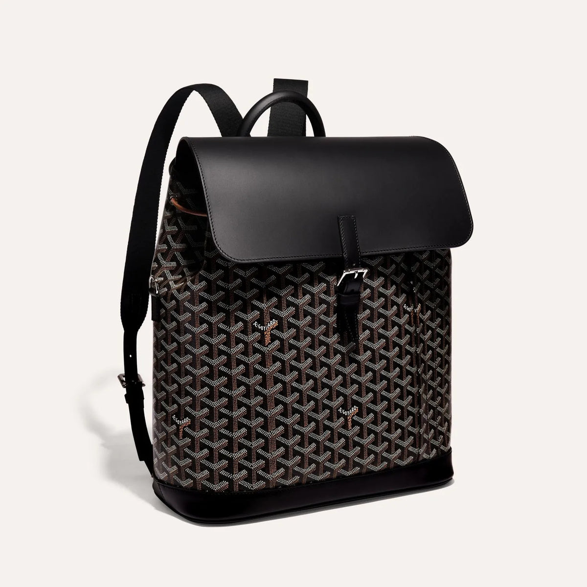 Goyard Alpin MM Backpack in Black, view 1