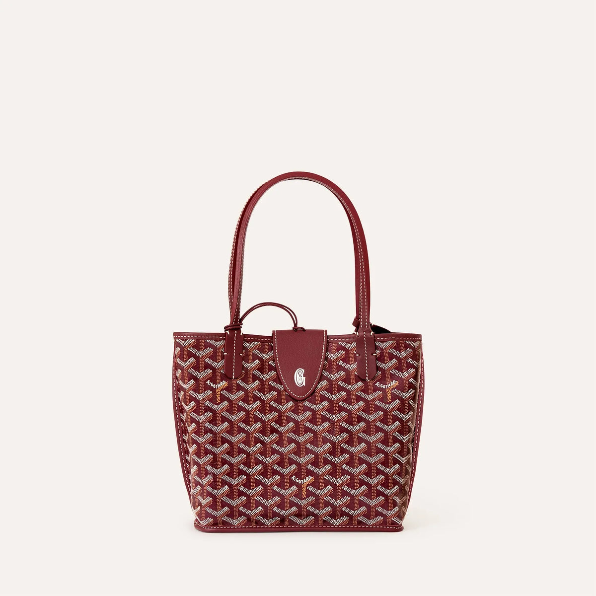 Goyard Anjou Mini Bag in Burgundy, view 3