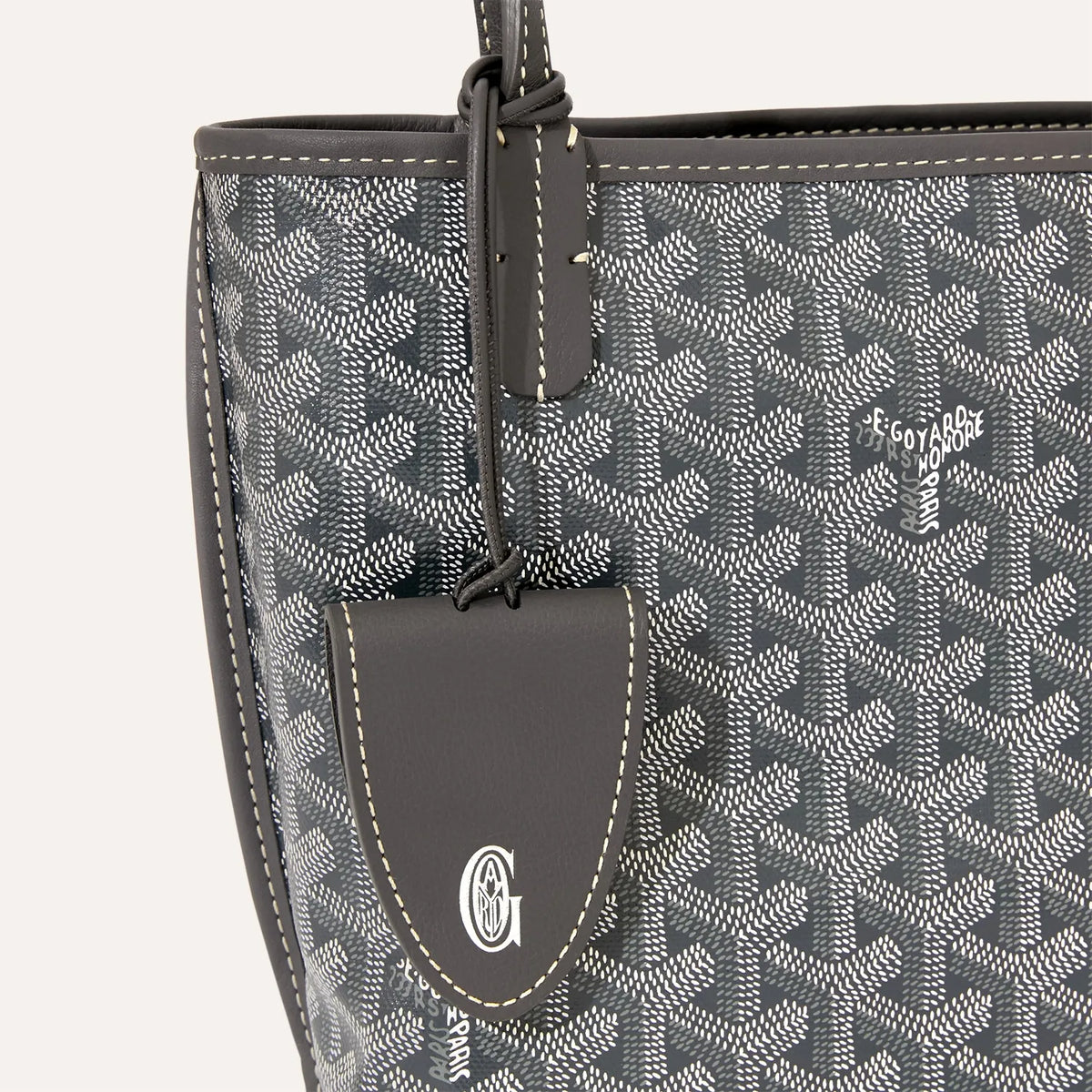 Goyard Anjou Mini Bag in Grey, view 5