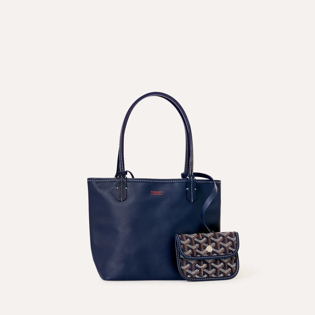 Goyard Anjou Mini Bag in Navy Blue, view 2