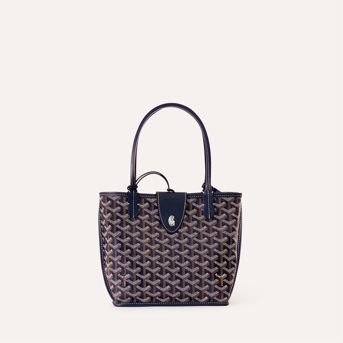 Goyard Anjou Mini Bag in Navy Blue, view 3