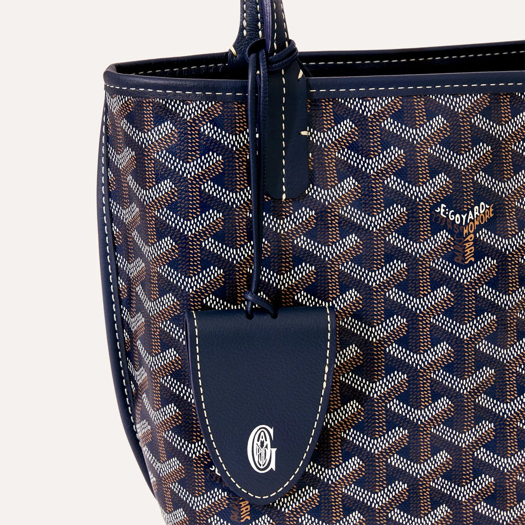Goyard Anjou Mini Bag in Navy Blue, view 5