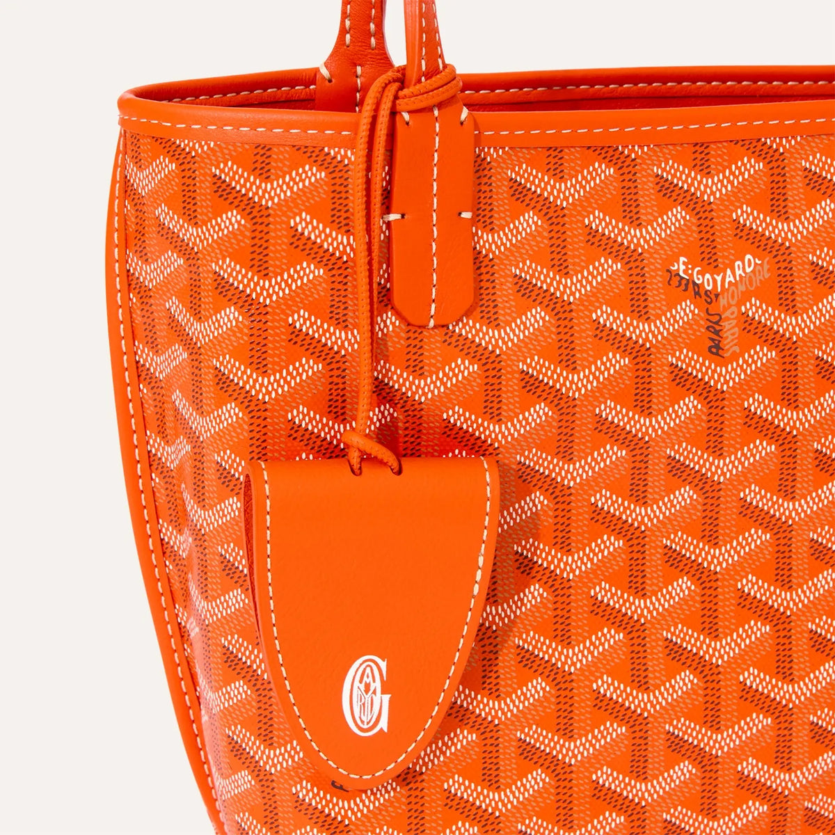 Goyard Anjou Mini Bag in Orange, view 5