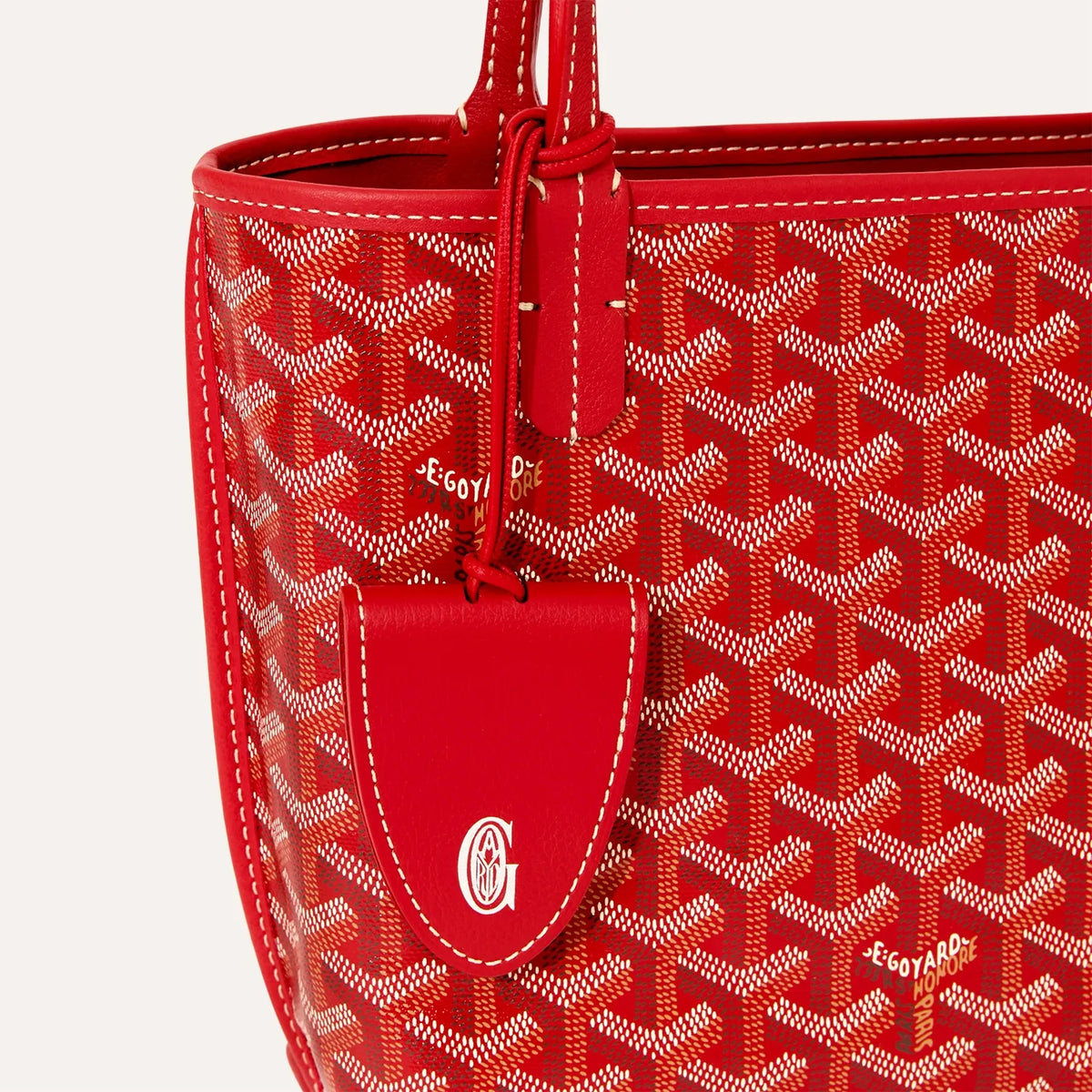 Goyard Anjou Mini Bag in Red, view 5