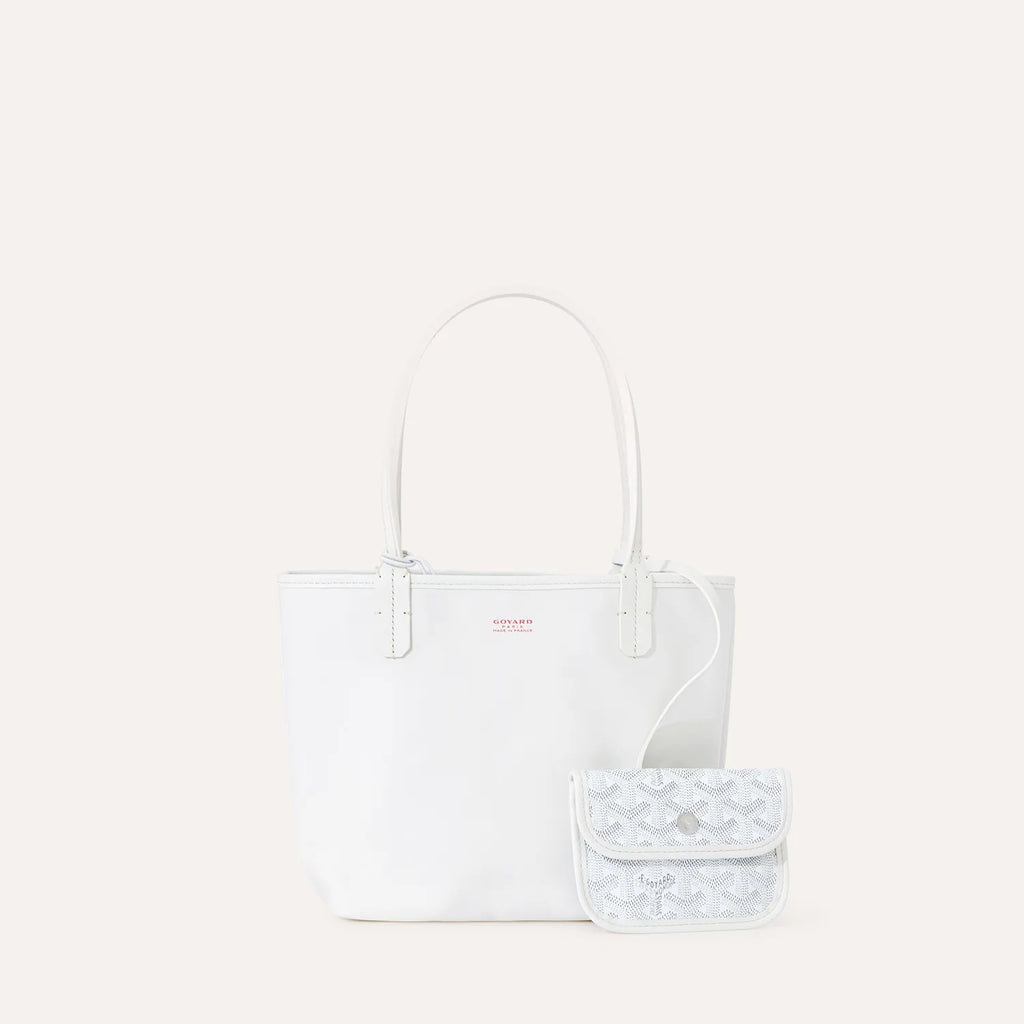Goyard Anjou Mini Bag in White, view 2