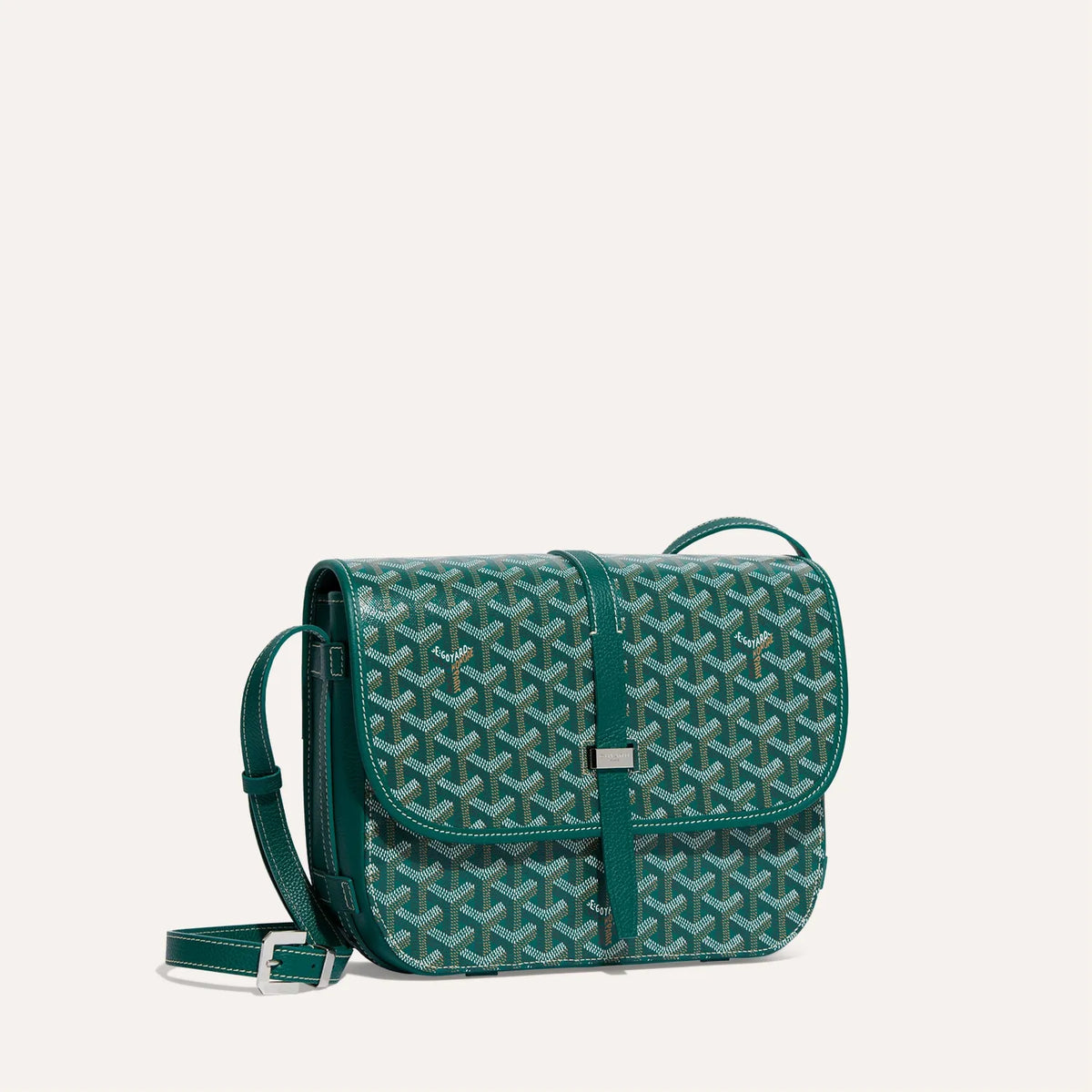 Goyard Belvedere MM Bag in Green, view 1
