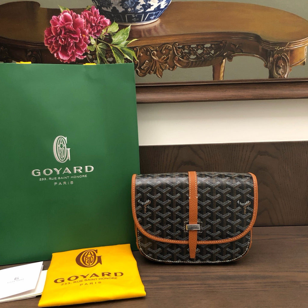Goyard Belvedere PM Black and Tan 1